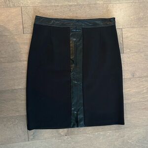 Laundry By Shelli Segal Black Pencil Skirt